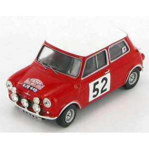 1/43 Mini Cooper S 52 Победитель Rally Monte Carlo 1965 T. Makinen - P.Easter