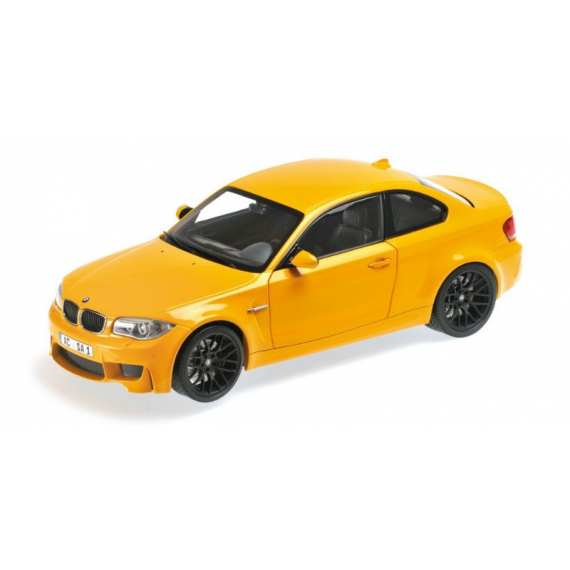 1/18 BMW 1er M Coupe 2011 желтый