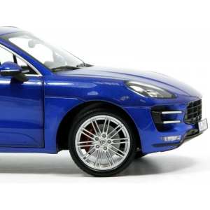 1/18 Porsche Macan Turbo 2014 синий мет.