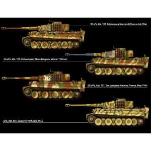 1/35 Танк TIGER-I MID VER. Anniv.70 Normandy Invasion 1944