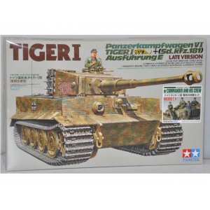 1/35 Немецкий танк TIGER I Ausf.E Late Version (Тигр поздняя версия)