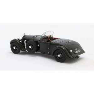 1/43 Bentley 8 Litre Dottridge Brothers Tourer Yx5125 1932 закрытый черный