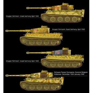 1/35 Танк TIGER-I Gruppe Fehrmann, Essel 1945