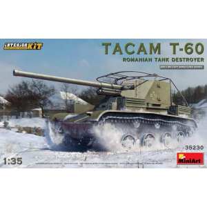 1/35 TACAM T-60 ROMANIAN TANK DESTROYER. INTERIOR KIT
