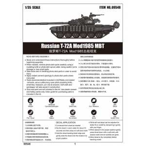 1/35 Russian T-72A Mod1985 MBT