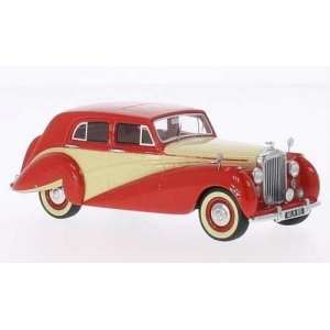 1/43 Bentley MK VI Harold Radford Countryman Saloon, RHD 1951, red/beige красный/бежевый