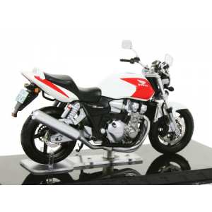 1/24 мотоцикл Honda CB1300 красный с серебристым