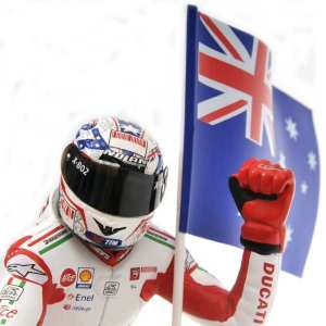 1/12 DUCATI DESMOSEDICI GP09 - CASEY STONER - MOTOGP AUSTRALIA 2009 - WITH FIGURINE