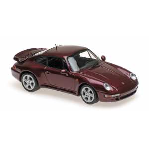 1/43 Porsche 911 Turbo S (993) - 1997 - красный металлик