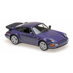1/43 Porsche 911 Turbo (964) - 1990 - фиолетовый металлик