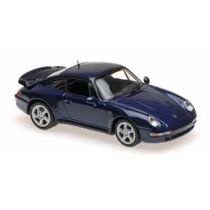 1/43 Porsche 911 Turbo S (993) - 1997 - синий металлик