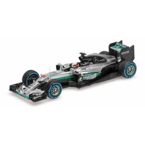 1/43 Mercedes AMG Petronas Formula One Team F1 W07 Hybrid - Hamilton - победитель Brazilian GP 2016
