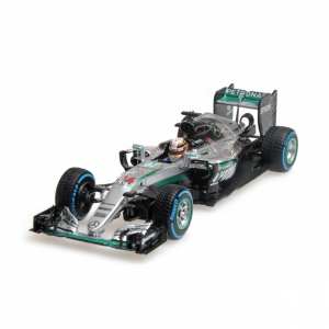 1/43 Mercedes AMG Petronas Formula One Team F1 W07 Hybrid - Hamilton - победитель Brazilian GP 2016
