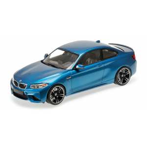 1/18 BMW M2 Coupé F22 2016 синий металлик