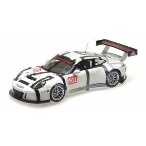 1/18 Porsche 911 GT3 R - Presentation - 2015 белый с черным