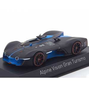 1/43 Renault Alpine Vision Gran Turismo 2015 черный матовый с синим
