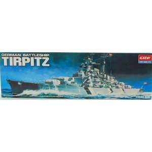 1/800 Линкор Tirpitz (плавающая модель)
