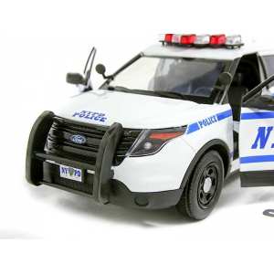 1/18 FORD Explorer Police Interceptor Utility New York City Police Department (NYPD) 2015 полиция Нью-Йорка