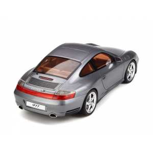 1/18 Porsche 911 (996) Carrera 4S Facelift серебристый