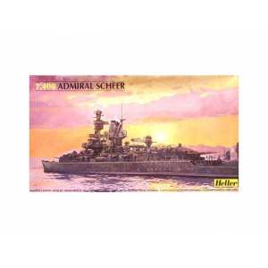 1/400 Немецкий тяжелый крейсер Admiral Scheer (Адмирал Шеер)
