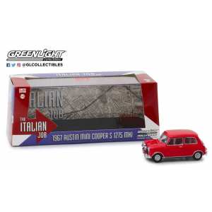 1/43 Austin Mini Cooper S 1275 MK I 1967 красный из фильма Ограбление По-Итальянски