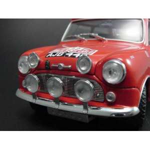 1/18 Mini Cooper S 1965 победитель Monte Carlo Rally  52