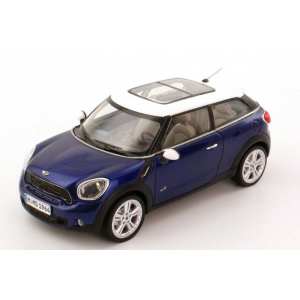 1/43 Mini Paceman Cooper S ALL4 R61 starligh-blue met / white roof
