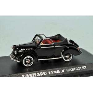 1/43 Panhard Dyna X Cabriolet черный