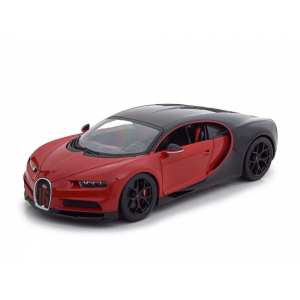 1/18 Bugatti Chiron Sport 2016 красный с черным