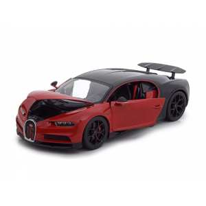 1/18 Bugatti Chiron Sport 2016 красный с черным