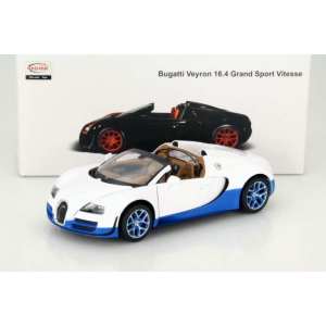 1/18 BUGATTI Veyron 16.4 Grand Sport Vitesse 2012 белый/синий