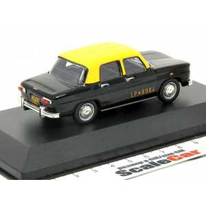 1/43 Renault 8 Taxi Santiago De Chile 1965 черный/желтый