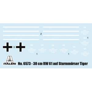 1/35 38 cm RW 61 auf STURMMORSER TIGER