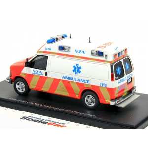 1/43 CHEVROLET GMT 600 Ambulance VZA Amsterdam 2005 Скорая помощь Амстердам