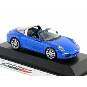 1/43 Porsche 911 targa 4 синий