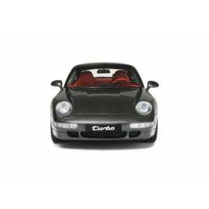 1/18 Porsche 911 Turbo (993) slate gray серый мет