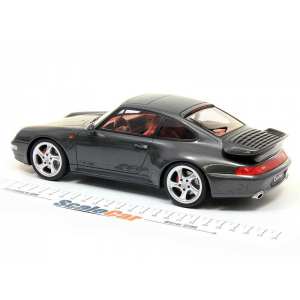 1/18 Porsche 911 Turbo (993) slate gray серый мет