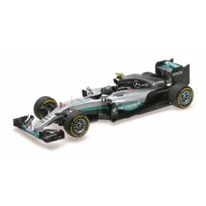 1/18 Mercedes AMG Petronas Formula One Team F1 W07 Hybrid - Rosberg - чемпион мира Abu Dhabi GP 2016