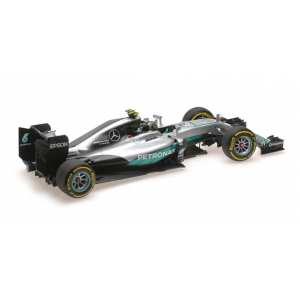 1/18 Mercedes AMG Petronas Formula One Team F1 W07 Hybrid - Rosberg - чемпион мира Abu Dhabi GP 2016