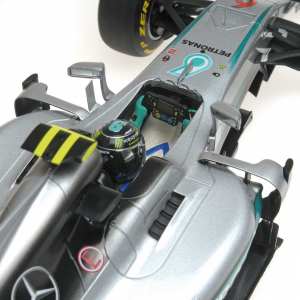 1/18 Mercedes AMG Petronas Formula One Team F1 W07 Hybrid - Rosberg - чемпион мира Abu Dhabi GP 2016