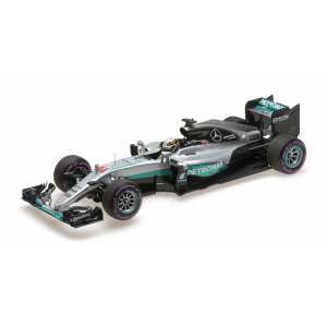 1/18 Mercedes AMG Petronas Formula One Team F1 W07 Hybrid - Lewis Hamilton - победитель Abu Dhabi GP 2016
