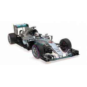 1/18 Mercedes AMG Petronas Formula One Team F1 W07 Hybrid - Lewis Hamilton - победитель Abu Dhabi GP 2016