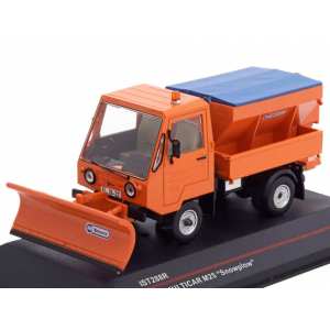 1/43 Multicar M25 (снегоуборочный) 1980 оранжевый