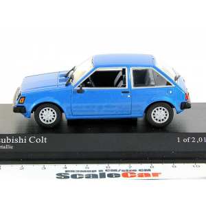 1/43 Mitsubishi COLT - 1978 - BLUE METALLIC