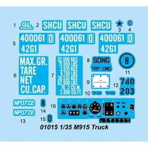 1/35 Автомобиль M915 Truck