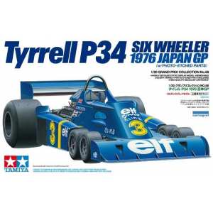 1/20 Tyrrell P34 Six Wheeler в комплекте с фотортравлением