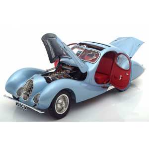 1/18 Talbot Lago Coupé T150 C-SS Figoni & Falaschi Teardrop 1937-38 голубой