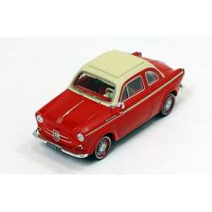 1/43 NSU-FIAT Weinsberg 500 1960 красный/белый