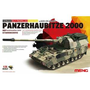 1/35 Немецкая 155-мм САУ Panzerhaubitze 2000 с навесной бронёй