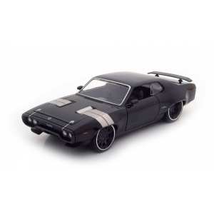 1/24 Doms Plymouth GTX черный Fast&Furious Форсаж
